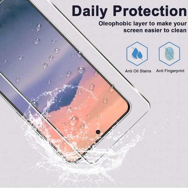 Folie sticla MatTech Premium, compatibila cu Google Pixel 9, Case Friendly, Grosime de 0.3mm, Duritate 9H, Anti-Fingerprint, Margini Rotunjite, Transparent