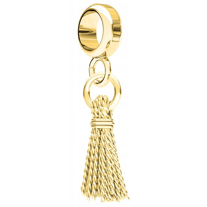 Talisman, Larezo, Charms de aur Hanging Charms Bunch, Argint 925, Pentru Femei, 26 MM, 1 X Pandantiv, 1 X Cutie Bijuterie Premimum, Auriu