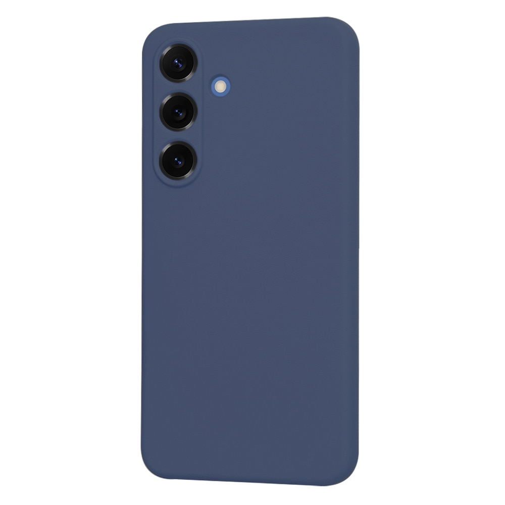 Husa pentru Samsung Galaxy S25, Accesorio Soft Flex Silicone, Navy Blue