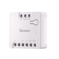 Releu Smart Wifi Sonoff MINI-D, 2A, 1 canal, contact uscat AC-DC, Matter support