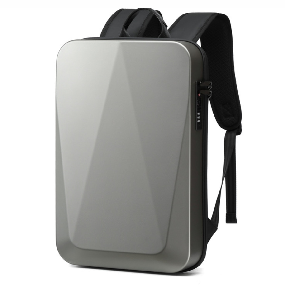 Rucsac Smart Extensibil pentru Laptop AZeira®, Barbatesc, Antifurt, Cifru de Securitate, Conectivitate, Multifunctional, Ergonomic, Organizare optima, Multiple buzunare, Protectie ptr Laptopuri, 47x30x10/20 cm, Gri