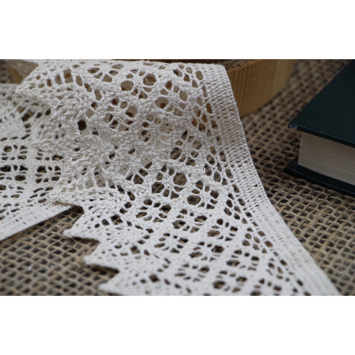 Dantela crem D3R 25 de metri