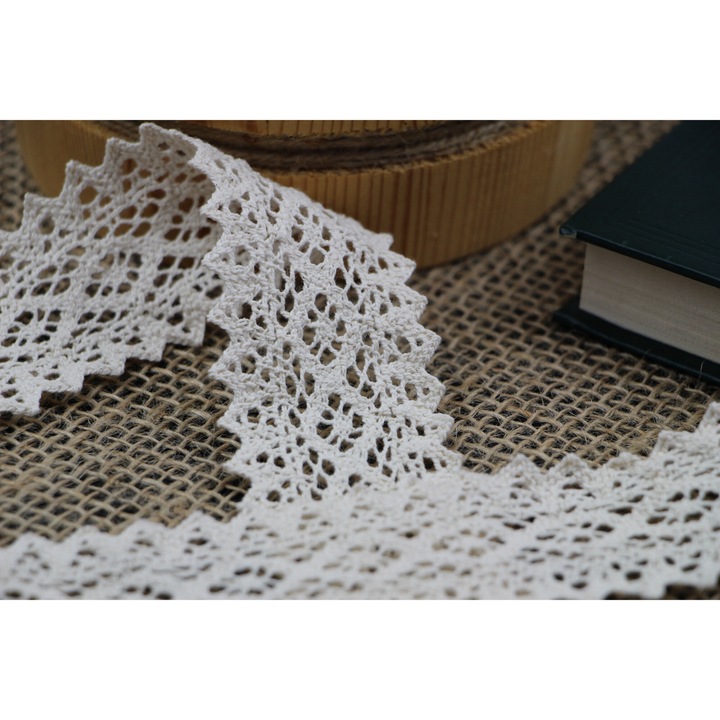 Dantela crem R1R 25 de metri