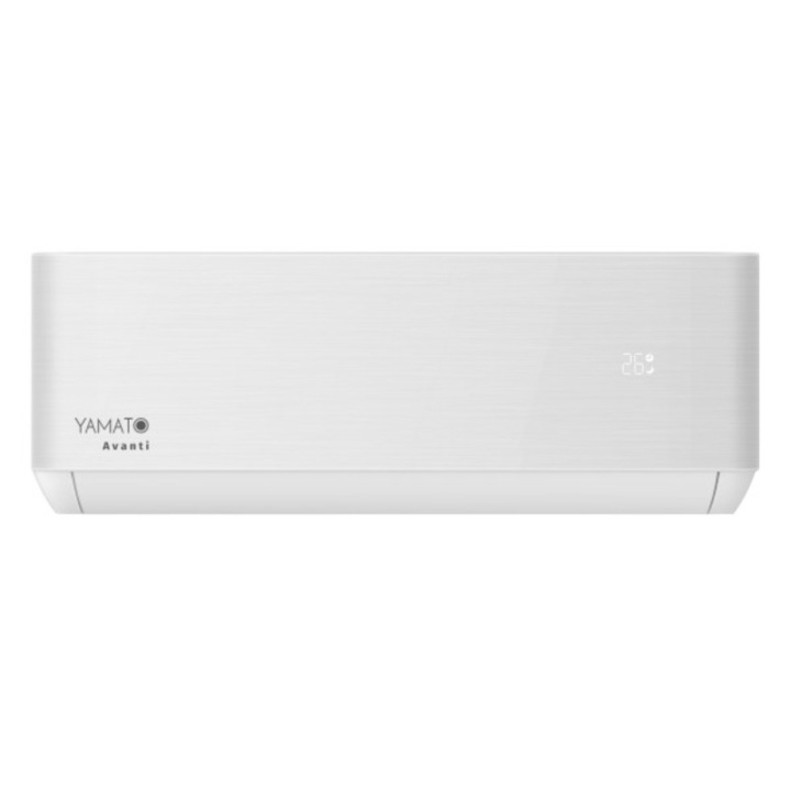 Aparat de aer conditionat Yamato Avanti YW18T3n, Model 2025, 18000 BTU, Inverter, Filtrare dubla, WI-FI, alb, kit de instalare inclus
