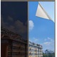 Folie Reflexiva protectie Geamuri termopan, montare pe interior cu Efect de Oglinda si Protectie Solara UV, Albastru, 60 x 300 cm, TopBazar