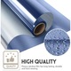 Folie Reflexiva protectie Geamuri termopan, montare pe interior cu Efect de Oglinda si Protectie Solara UV, Albastru, 60 x 300 cm, TopBazar