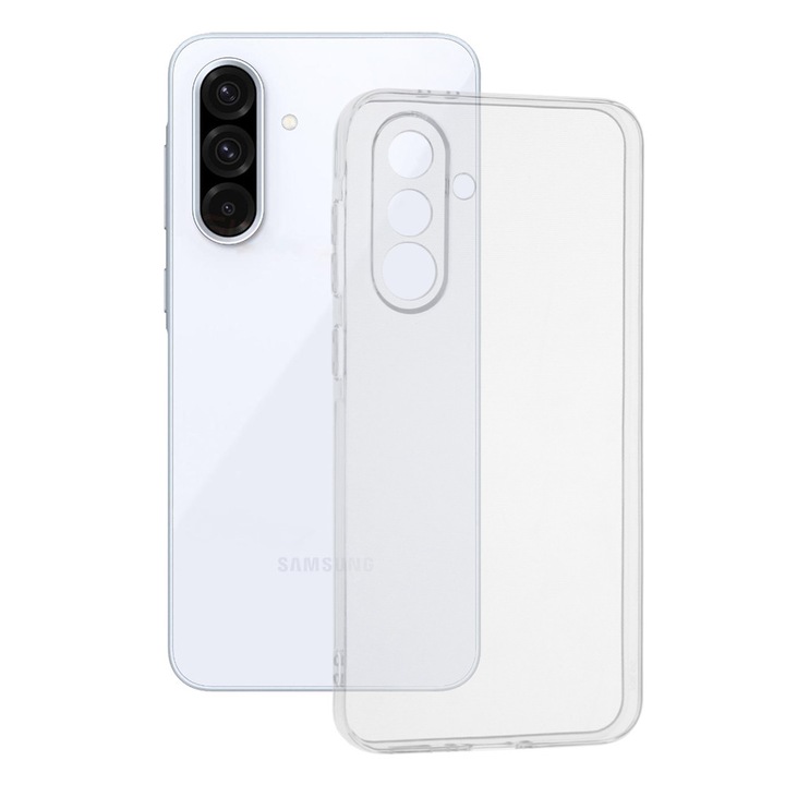 Husa pentru Samsung Galaxy A36 5G - Techsuit Clear Silicone - Transparent
