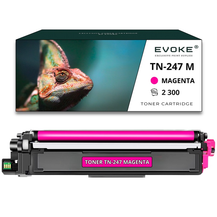 Тонер касета за принтер Brother, TN-247, 2300 страници, TN247, съвместима с DCP-L3510CDW DCP-L3550CDW HL-L3270 MFC-L3770CDW