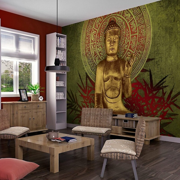 Fotótapéta - Arany Buddha 400x309