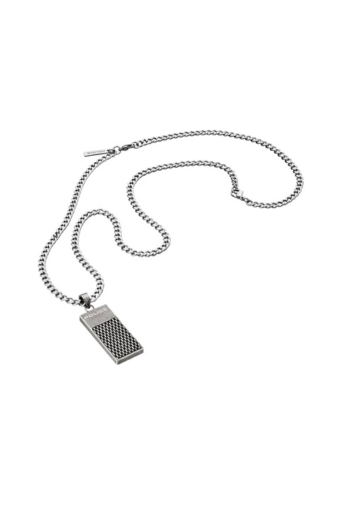 Police, Colier din otel inoxidabil Defense, Argintiu inchis