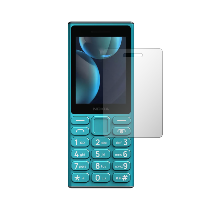 Folie24 протектор за екран, за Nokia 125 4G (2024), 1X матово, подходящо за калъфа покритие (съвместимо с калъфа), залепващо, гъвкаво със саморегенериране