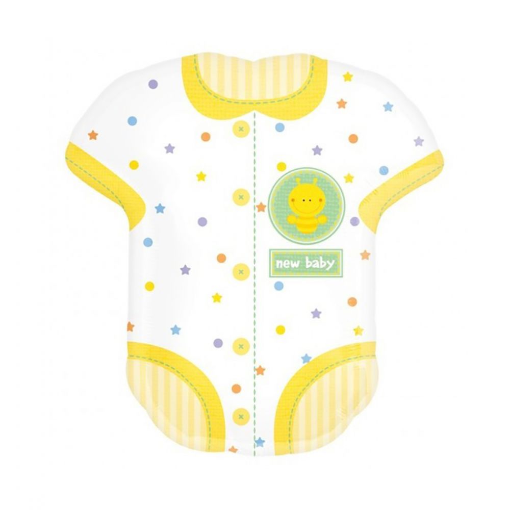 Balon folie figurina mare scutec bebe botez, Anagram