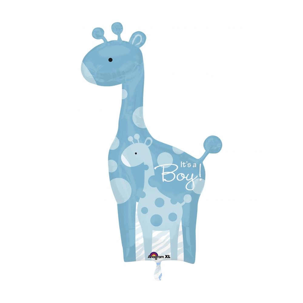 Balon folie figurina mare girafa baietel botez, Anagram