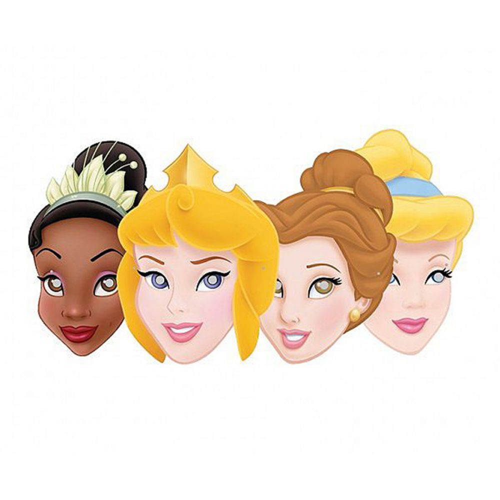 Masti Printesele Disney, Amscan, 4 buc