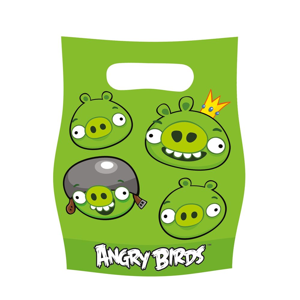Pungute party Angry Birds, Riethmueller, 6 buc