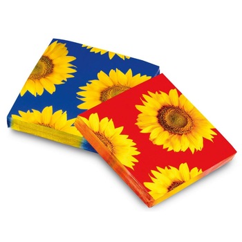 Servetele Floarea Soarelui, Riethmueller, 20 buc Servetele Floarea Soarelui, Riethmueller, 20 buc