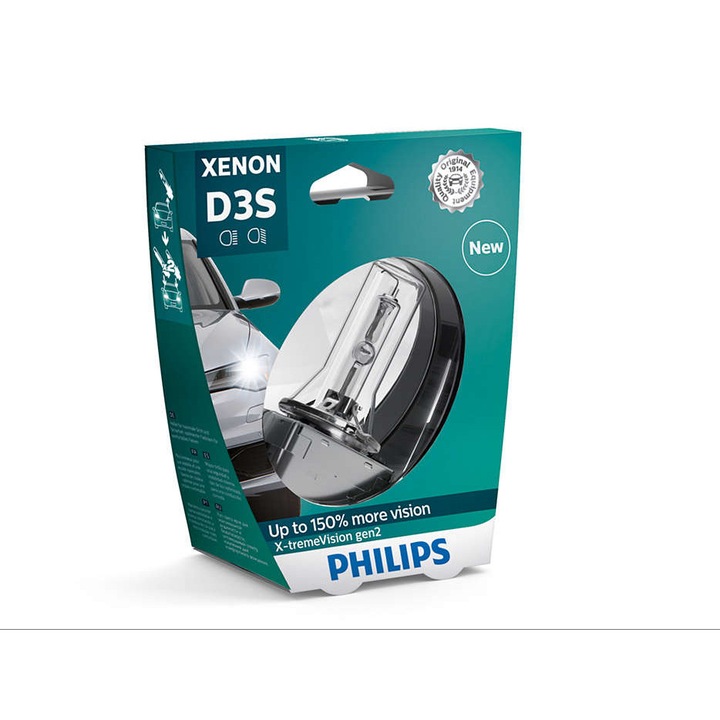 Крушка за фар Philips Xenon XtremeVision D3S