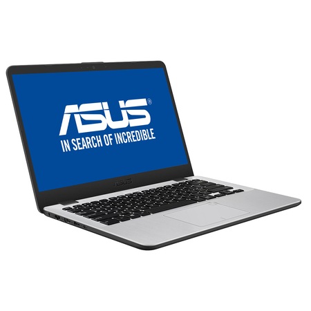 Laptop ASUS X405UA-BM398 cu procesor Intel® Core™ i7-7500U pana la 3.50 GHz, Kaby Lake, 14", Full HD, 8GB, 256GB SSD, Intel® HD Graphics 620, Endless OS, Dark Grey
