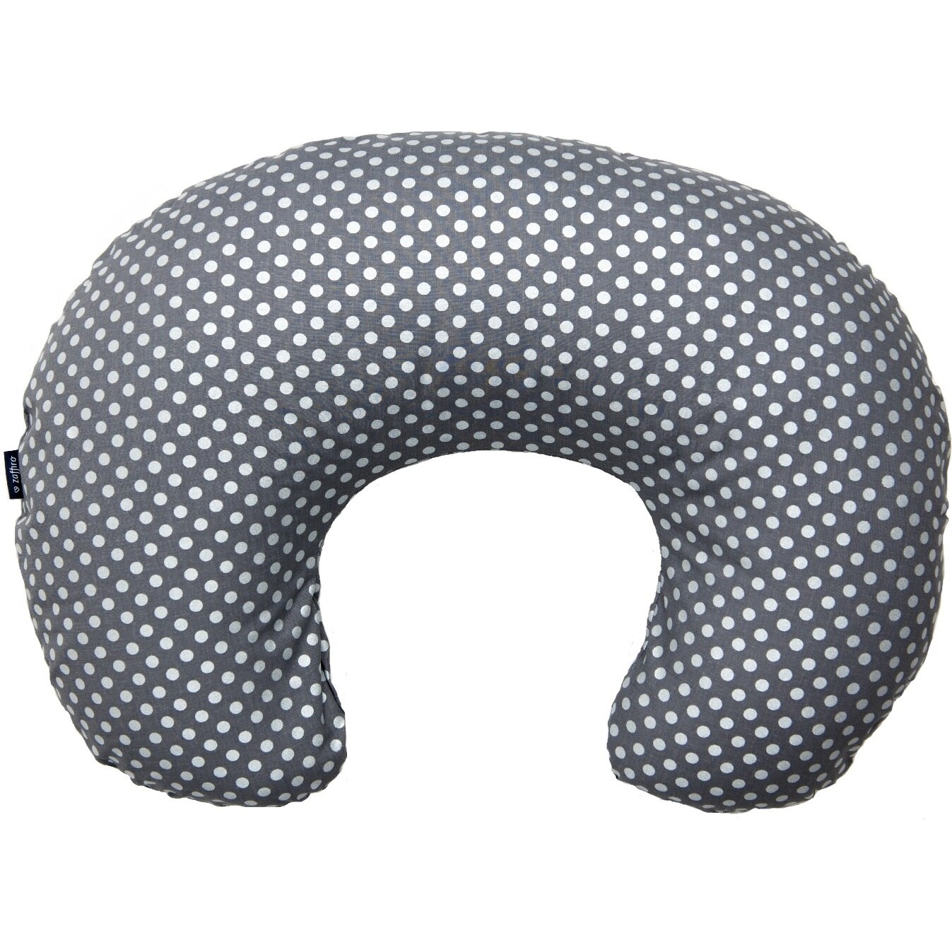Perna pentru gravide si alaptat COMFORT EXCLUSIVE 160 cm cu poliester, Womar Zaffiro, Gri