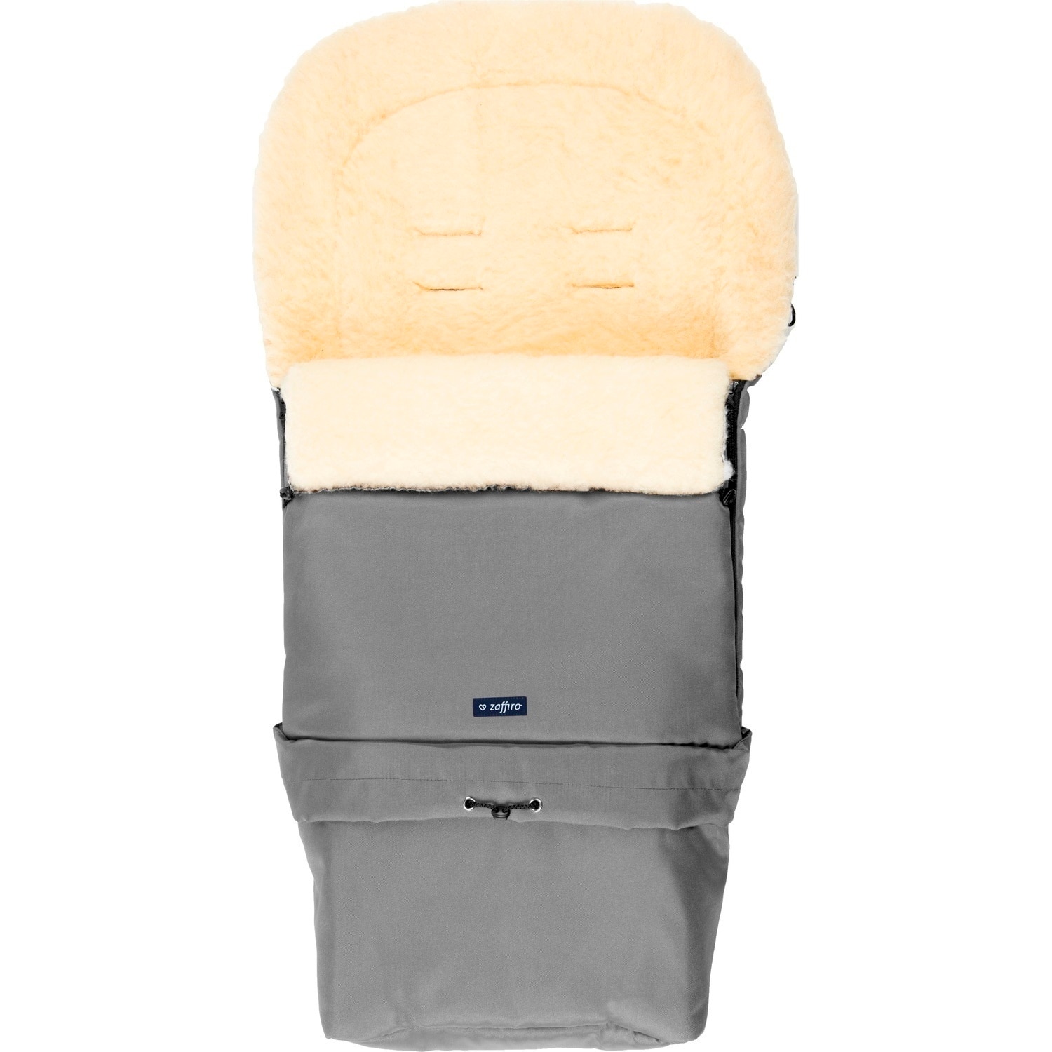 Sac de iarna Sleep and Grow Eco N20 din lana oaie, Womar Zaffiro, Gri