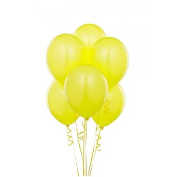 Baloane galbene party, 30 cm, latex, set 100 bucati Baloane galbene party, 30 cm, latex, set 100 bucati