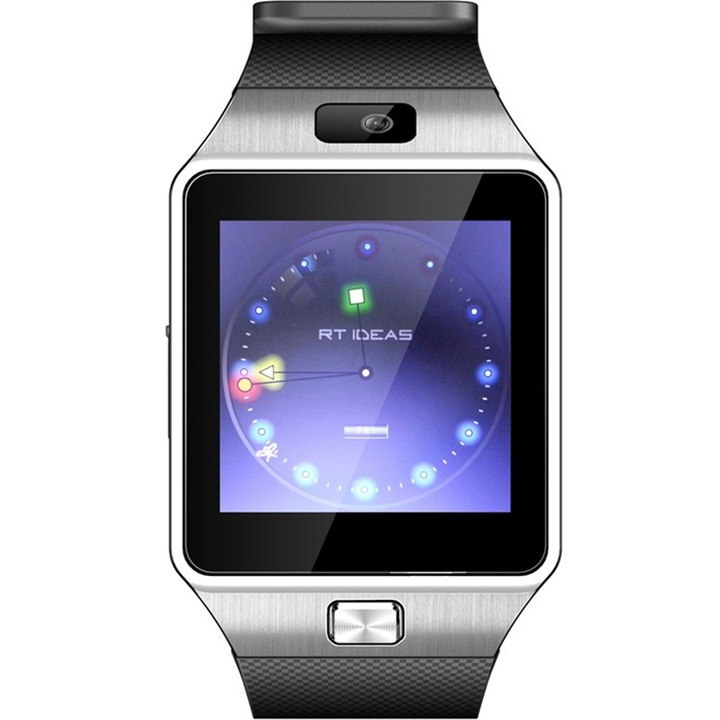 SoVogue Smart Watch, bluetooth 3.0, SIM foglalat, TF, 13 funkció, Android 4.3, szilikon szíj