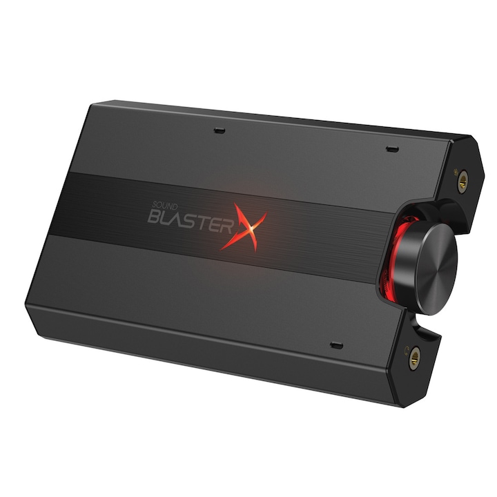 CREATIVE Sound BlasterX G5 - 7.1 DAC HD Audio erősítő, USB, Optikai bemenet/kimenet, PC/MAC/PS4