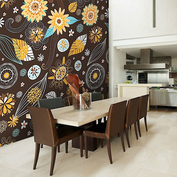 Fotótapéta - Átlátszó virág 400x309