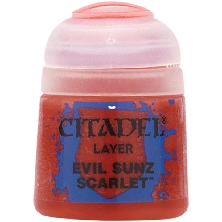 Festék Warhammer, Layer Paint, Evil Sunz Scarlet, 12 ml
