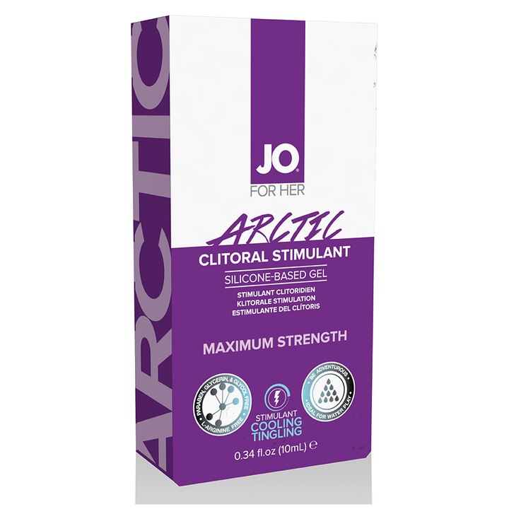 Клиторен Стимулант System Jo Arctic, Силно Охлаждащ, 10 мл