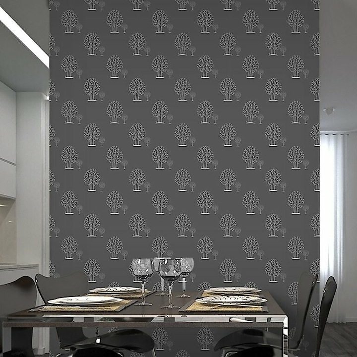 Fotótapéta - Szürke faminták 50x1000