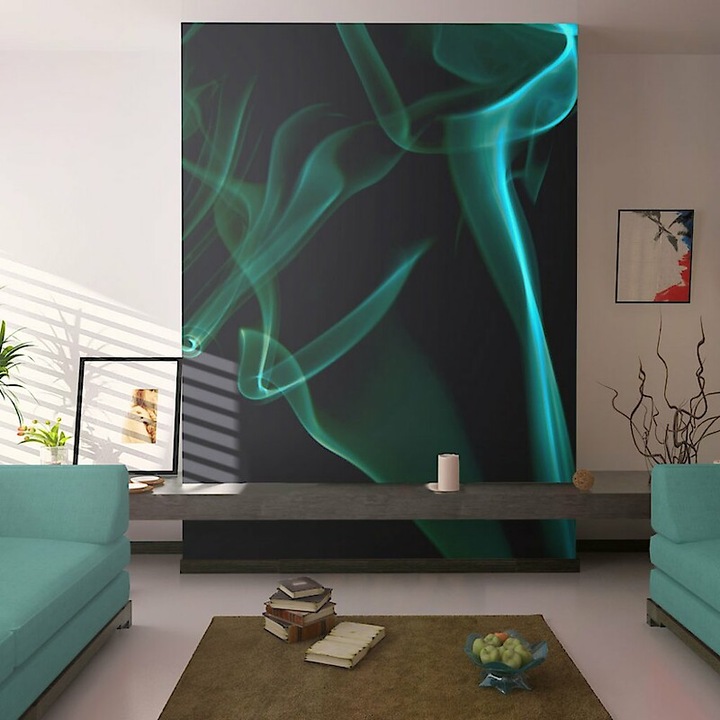 Fotótapéta - Kék cigaretta füst 400x309