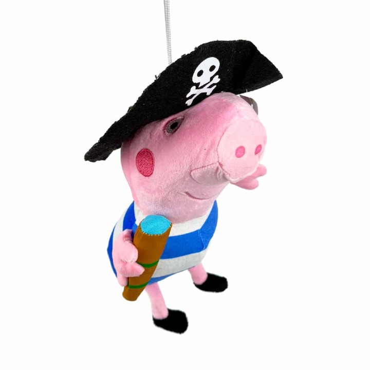 Плюшена играчка Пепа Пиг, Пират, Мека кукла за гушкане