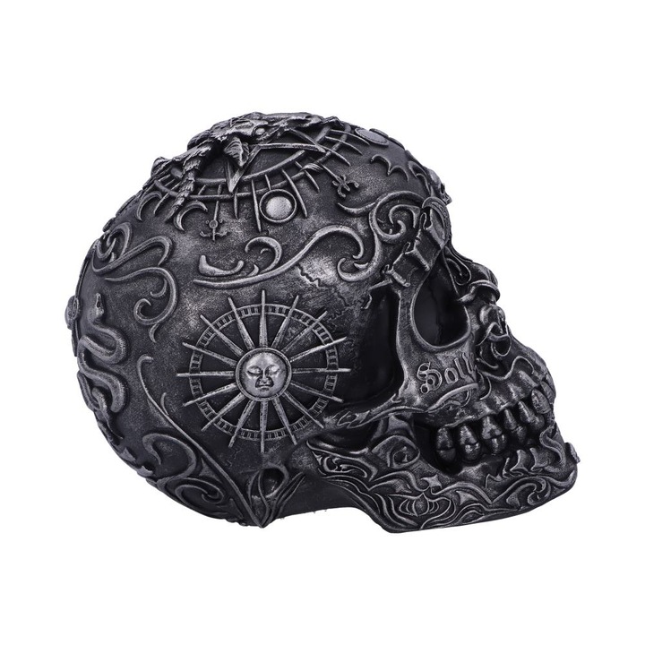 Figurina "Baphomet's Worship Skull" - Craniu Decorativ