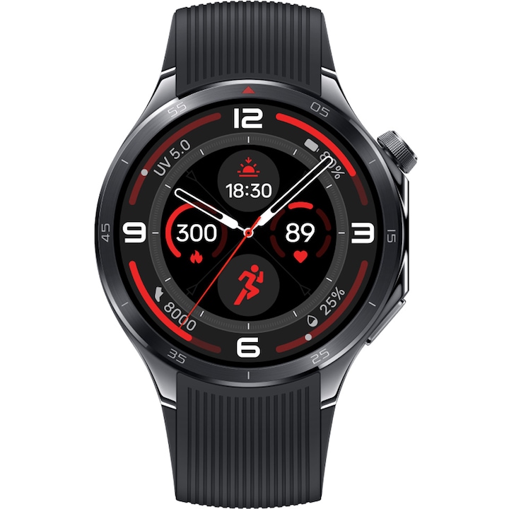 Smartwatch OnePlus Watch 3, 46 mm, GPS, NFC, Bluetooth, Wi-Fi, Obsidian Titanium