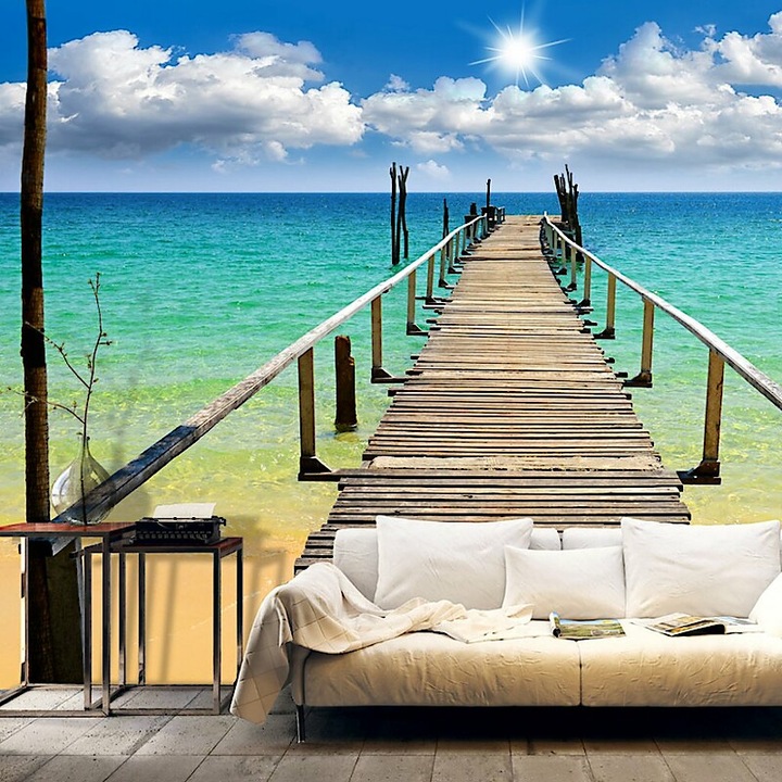 Fotótapéta - Mólóról a tengerbe 2 400x280