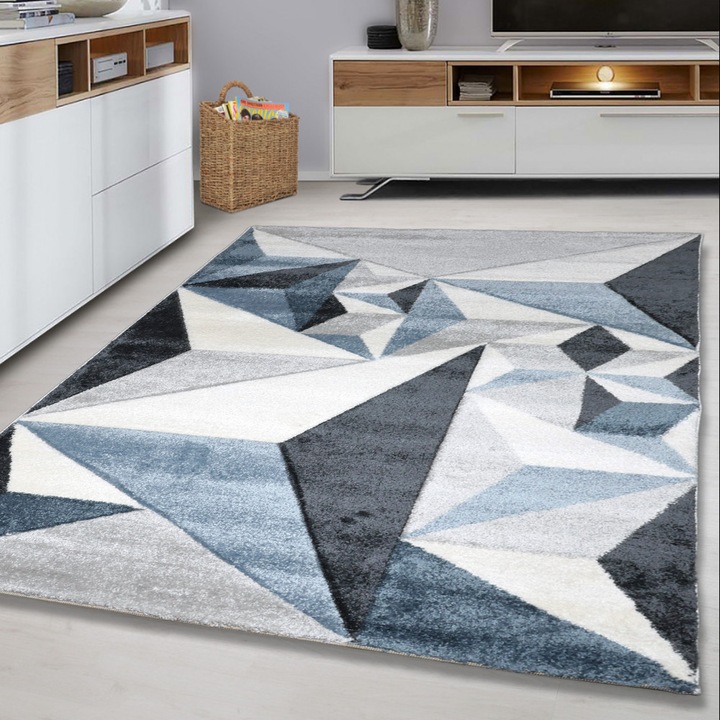 Den linett kék 2396 60x220cm