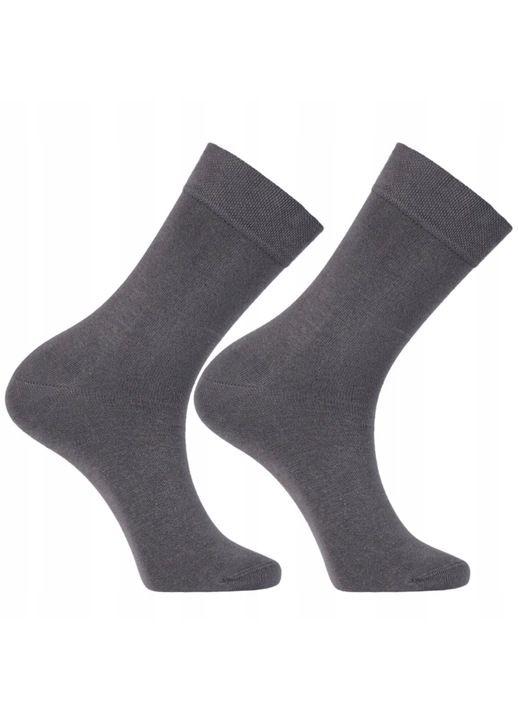 Sosete barbati, Moraj, clasice, bumbac, Gri, 43-45