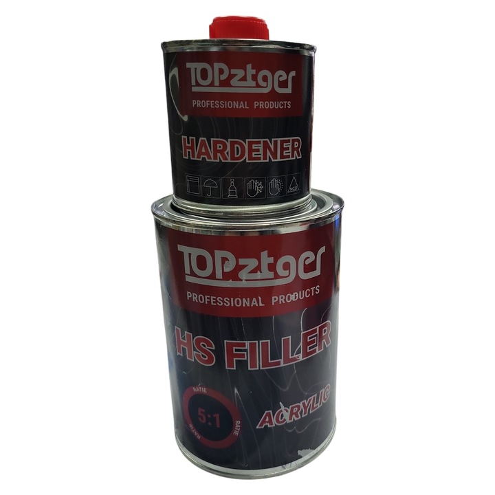 Töltőkészlet Topztger 5:1 0.800 plus keményítő 0.160ML fekete