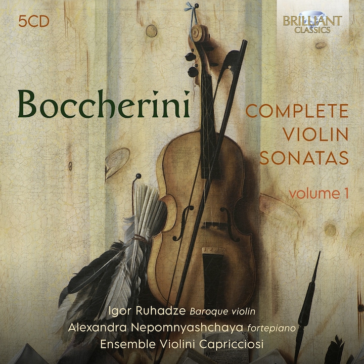 Boccherini: Complete Violin Sonatas, volume 1 5CD