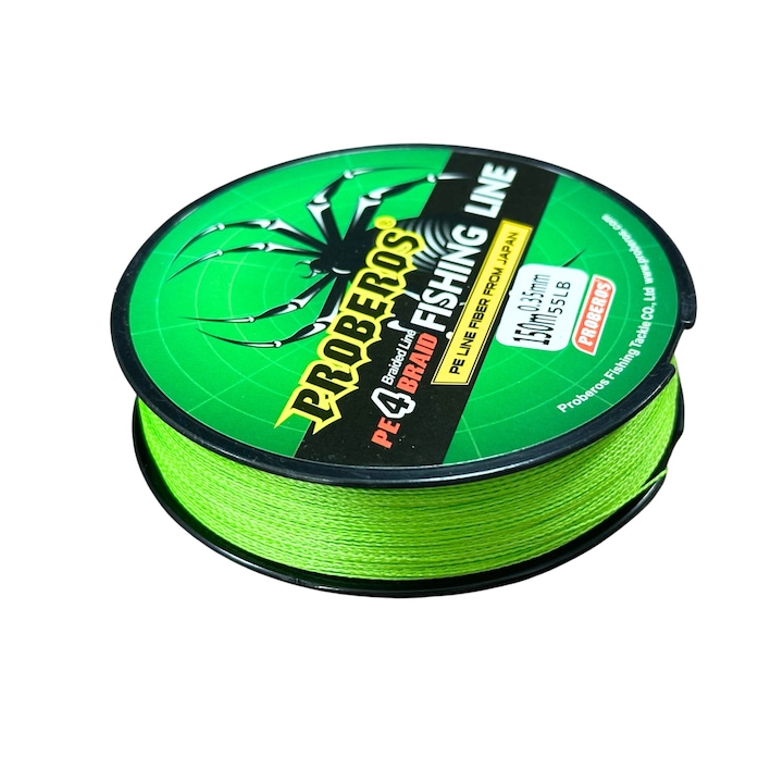 Bull Tackle-4X Fonott Zsinór 150m, 0.35mm, 24.95kg