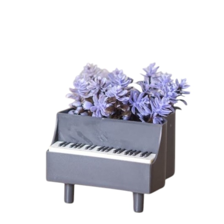 Decor Plante Artificiale - Mini Pian - 8 x 9 cm