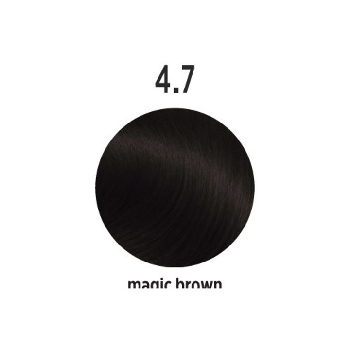 Vopsea de par Profesionala ELEMENT 4.7, 100 Ml, Magic Brown
