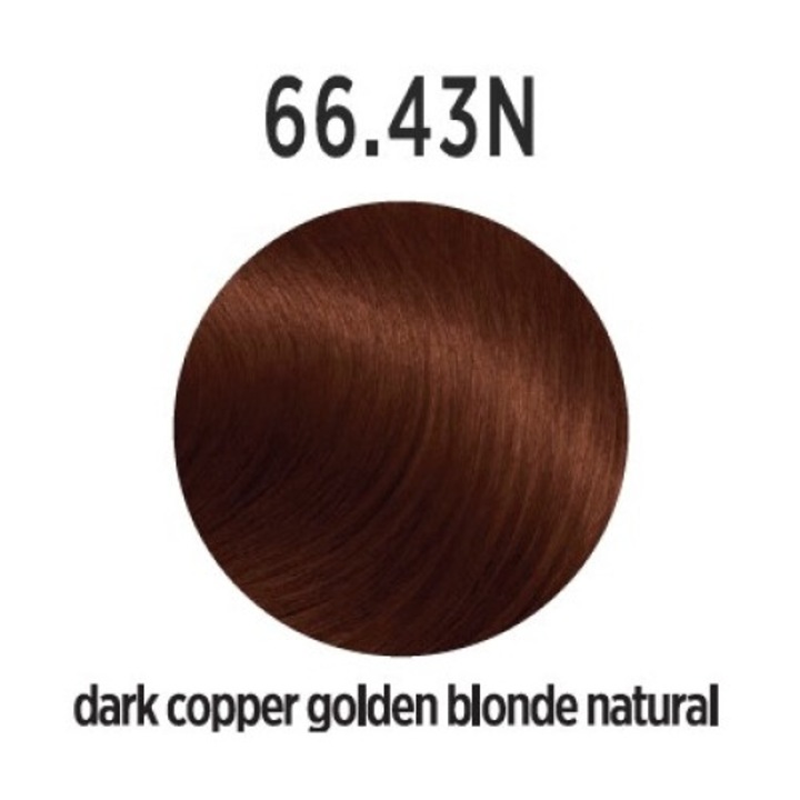 Vopsea de par Profesionala ELEMENT Dark Cooper Golden Blonde Natural 66.43N - 100 Ml