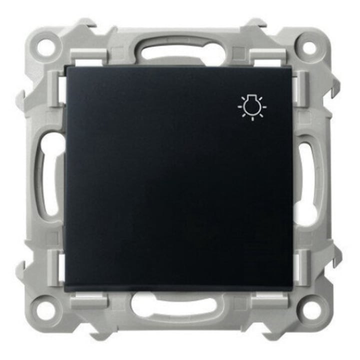 Kapcsoló "light" SZAFIR Black Ospel