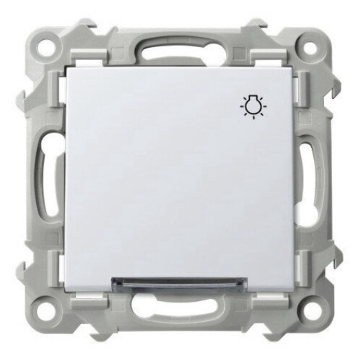 Kapcsoló "fény" fehér megvilágítással SZAFIR White Ospel