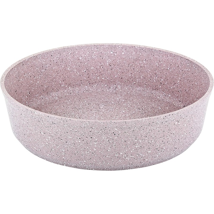 Tepsi OMS, alumínium/gránit, 30 cm, barna