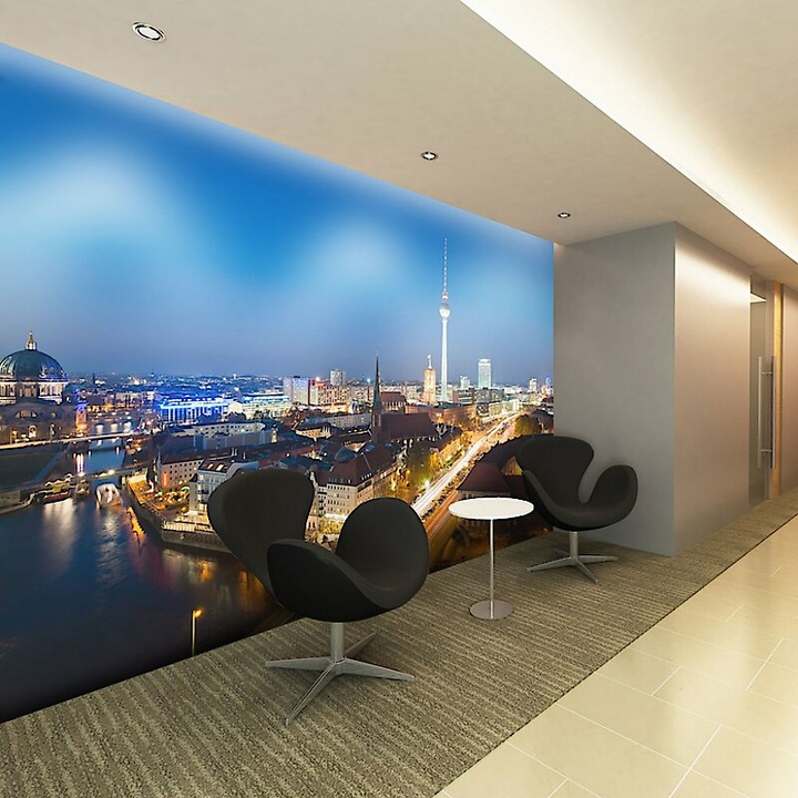 Fotótapéta - Ezüstfényű Berlin 400x309