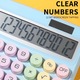 Calculator mecanic, 12 cifre, display LCD 5 inch, ecran inclinat 15°, butoane mari, multicolor