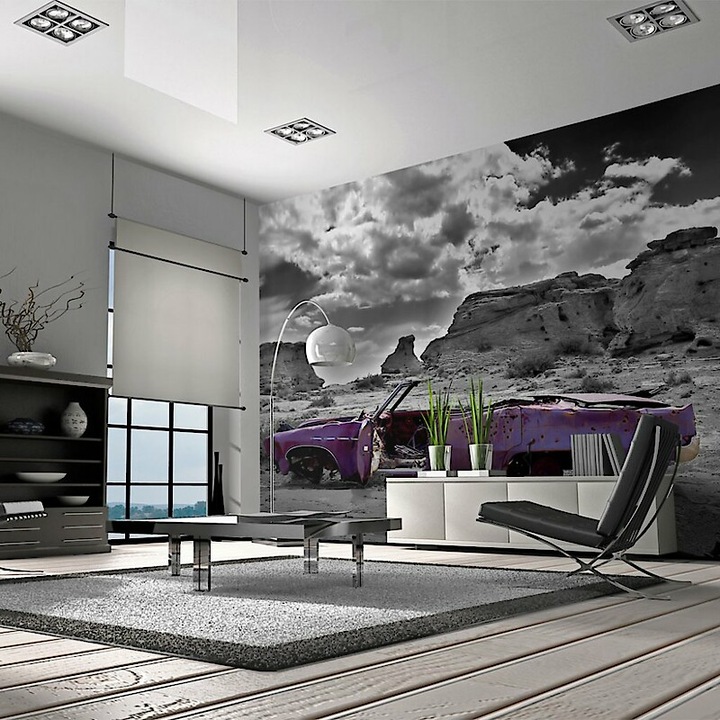 Fotótapéta - Retro autó a Colorado Desert 400x309